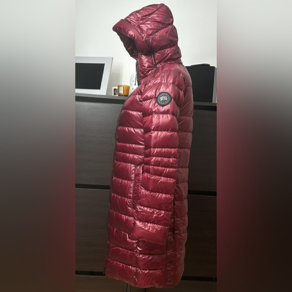 Canada Goose Cypress Hooded Jacket with Black Logo - Picture 4 of 13